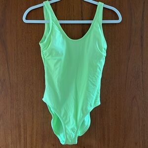 Xhilaration  Neon One Piece Swimsuit y2k
